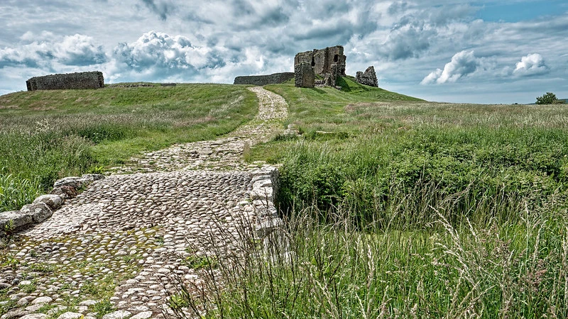 Duffus Castle by Koogart