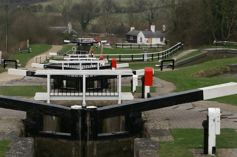 Foxton Locks by Dave Hamster