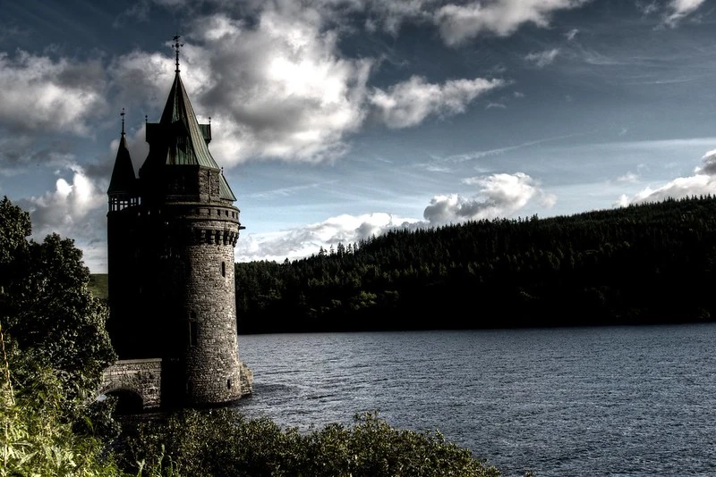 Lake Vyrnwy Straining Tower by Korszun
