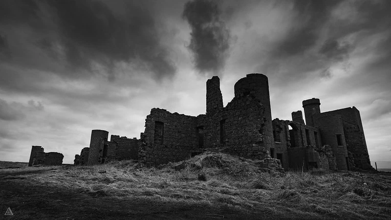 Slains Castle by D3RX